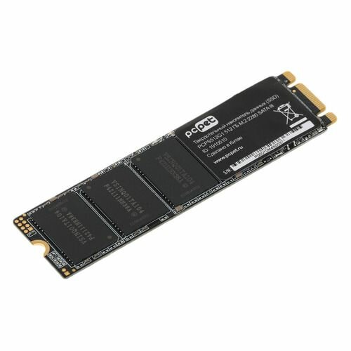 SSD накопитель PC PET PCPS512G1 512ГБ, M.2 2280, SATA III, M.2, oem