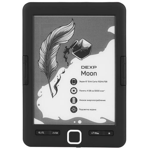 6" Электронная книга DEXP L3 Moon черный