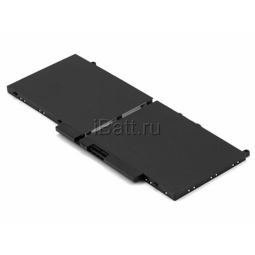 Аккумуляторная батарея iBatt 6700 mAh для ноутбука Dell аккумуляторная батарея для ноутбука dell latitude e5550 7 4v 51wh 8v5gx g5m10 черный
