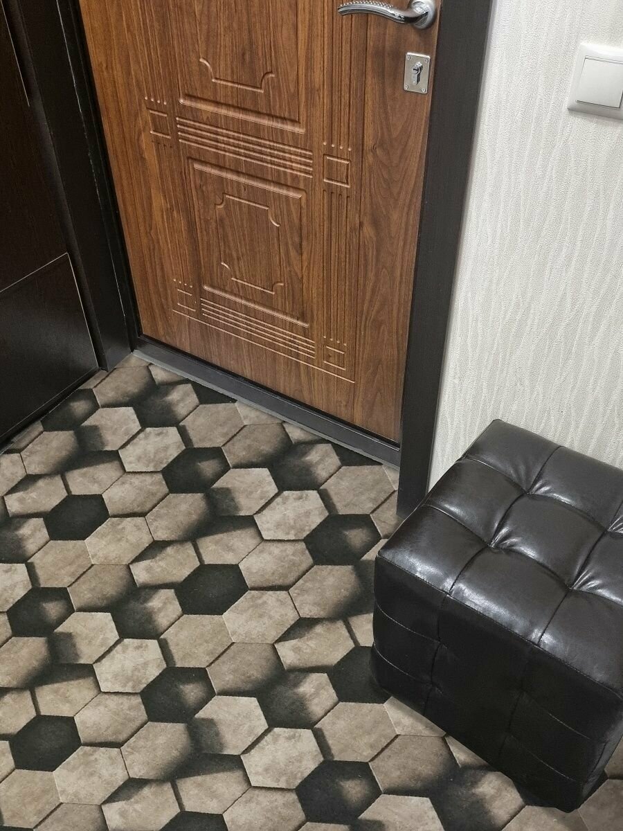 Коврик в прихожую придверный противоскользящий 100х220 — фото 1