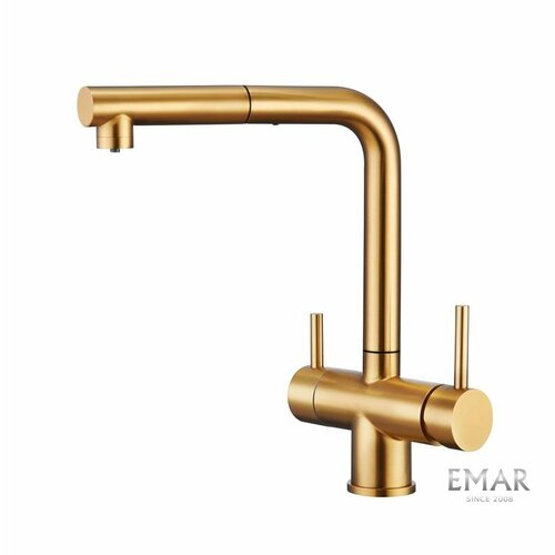 Emar ECB-7017 PVD Golden, смеситель, золото