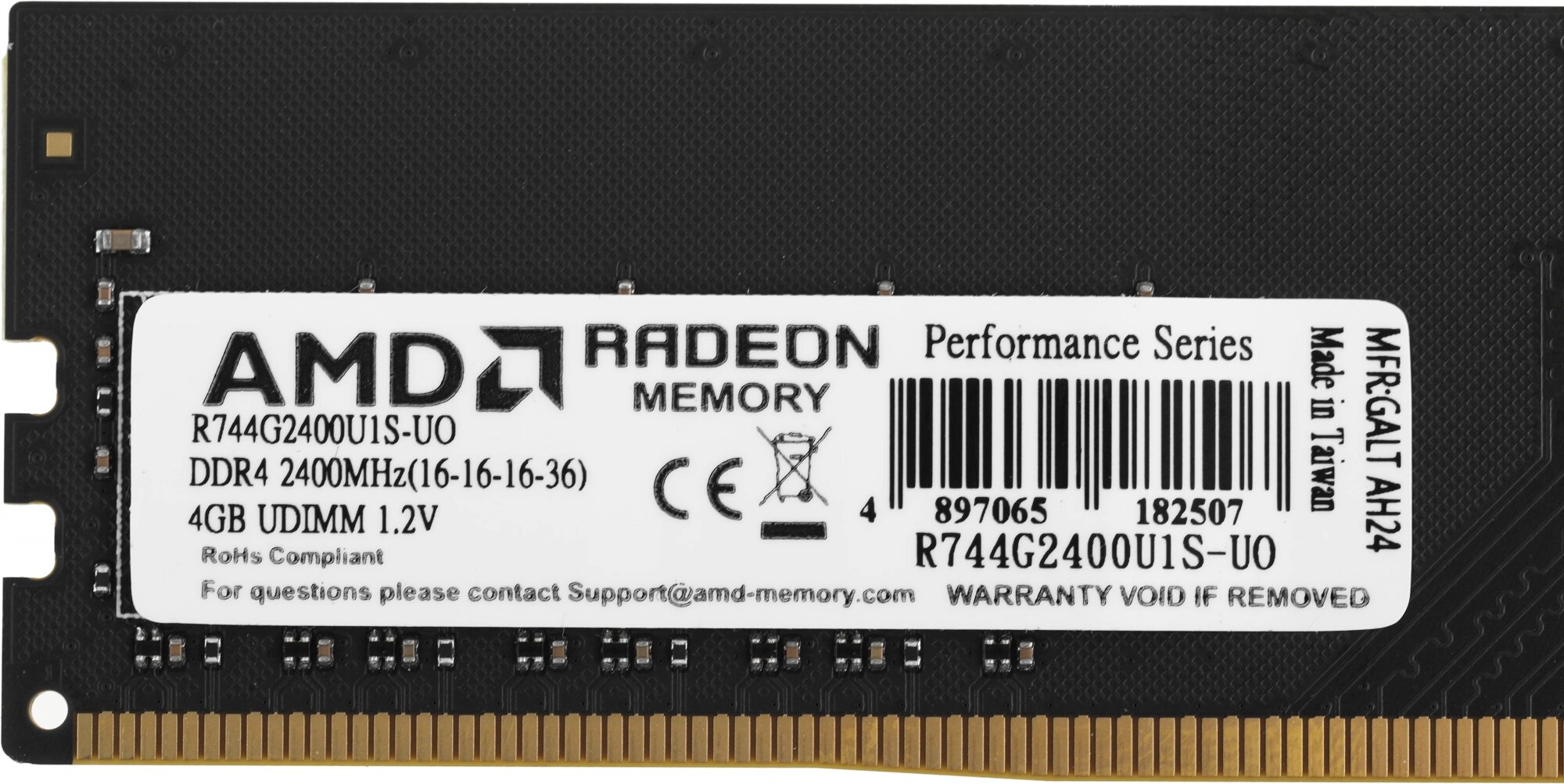 DIMM DDR4, 4ГБ, AMD - фото №17