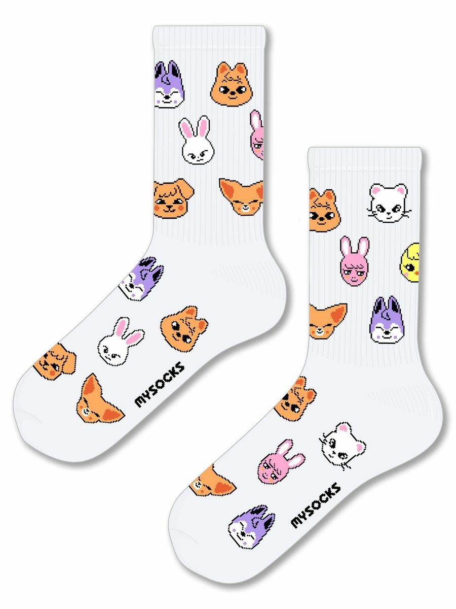 фото Носки c принтом SKZOO Стрэй Кидс Stray Kids Бтс Bts K-Pop