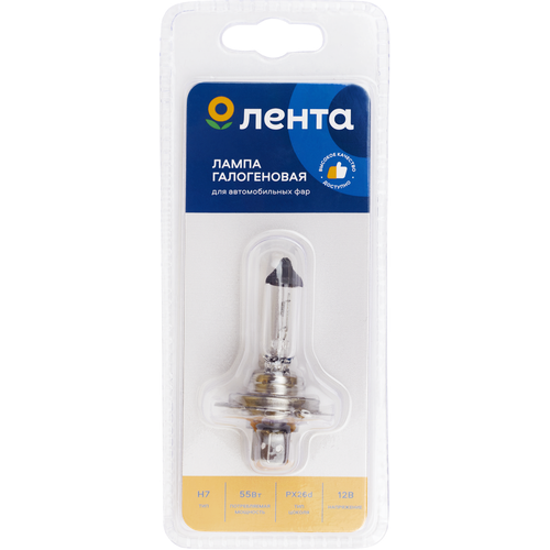 Лампа галогеновая для фар лента H7 55W Арт H7 12V55W 396₽