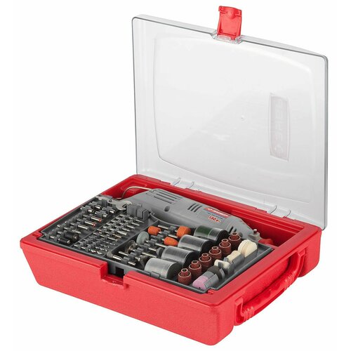 Набор мини-насадок с гравером ЗУБР 176 предметов 130 Вт 6320₽