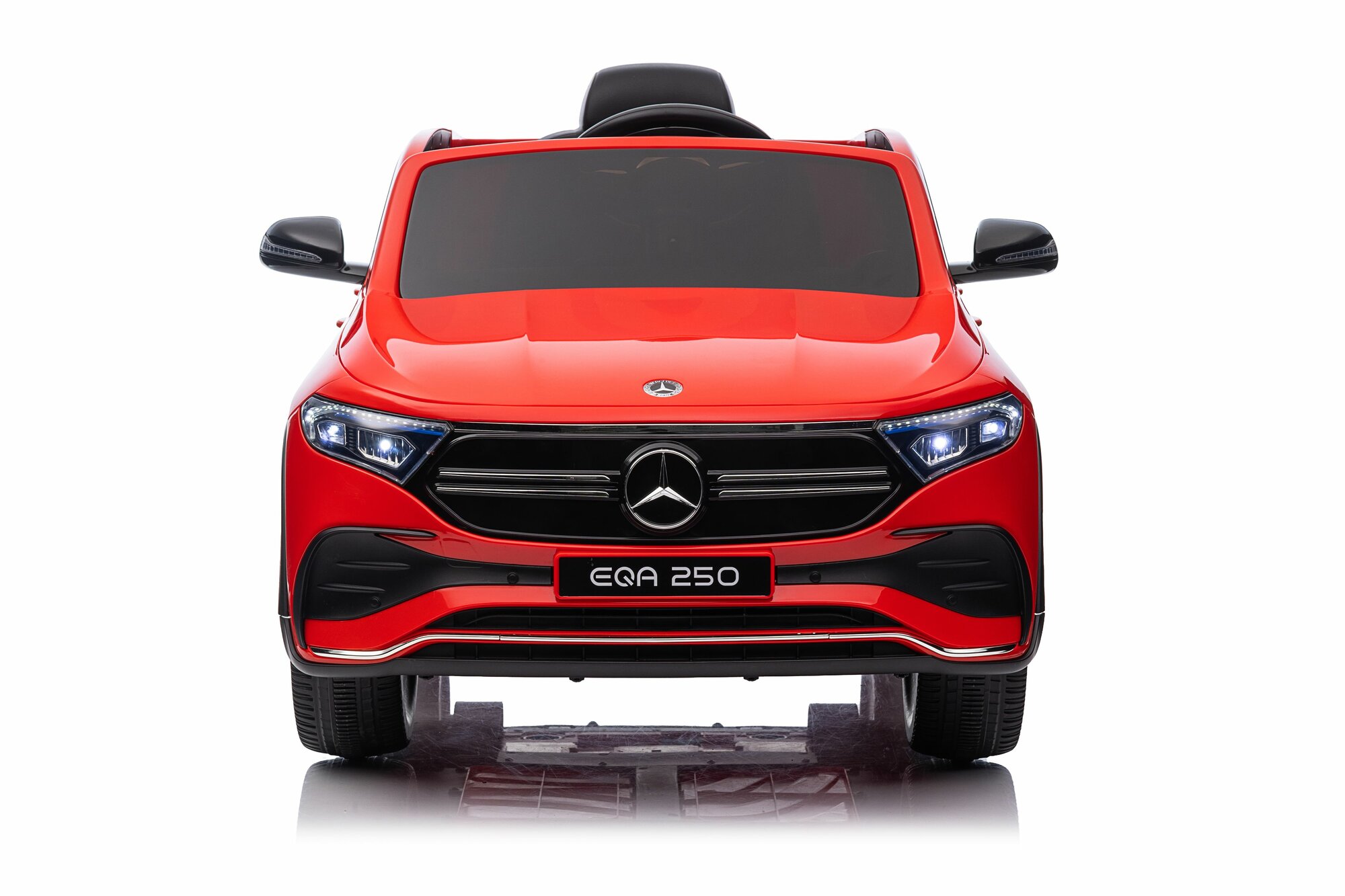 Электромобиль детский полноприводный Mercedes Benz EQA 4х4 красный