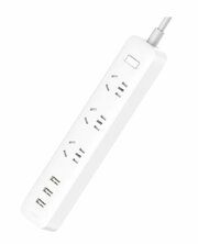 Сетевой фильтр Xiaomi Mi Power Strip 3 гнезда + 2USB + USB Type-C 20W , белый