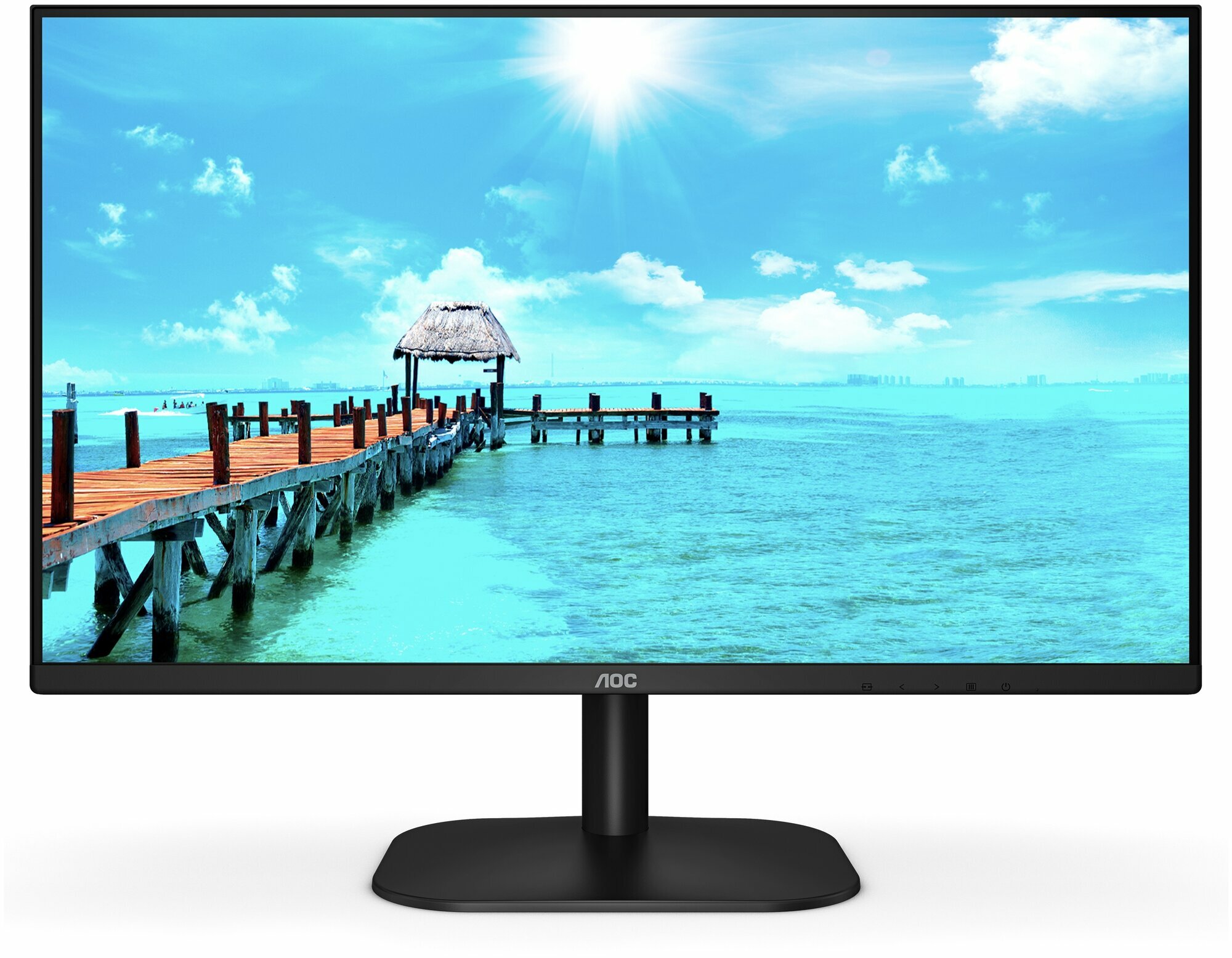 27" Монитор AOC 27B2DA, 1920x1080, 75 Гц, IPS, черный