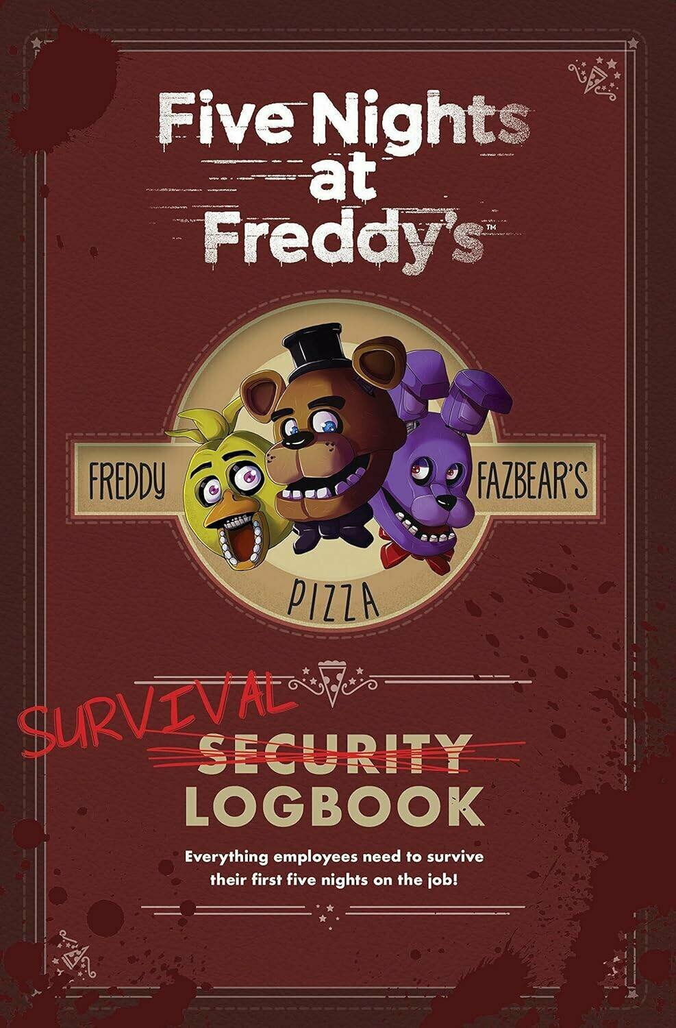 Five Nights at Freddy's Survival Logbook Пять ночей у Фредди Журнал по выживанию / Книги на английском языке - фото №1