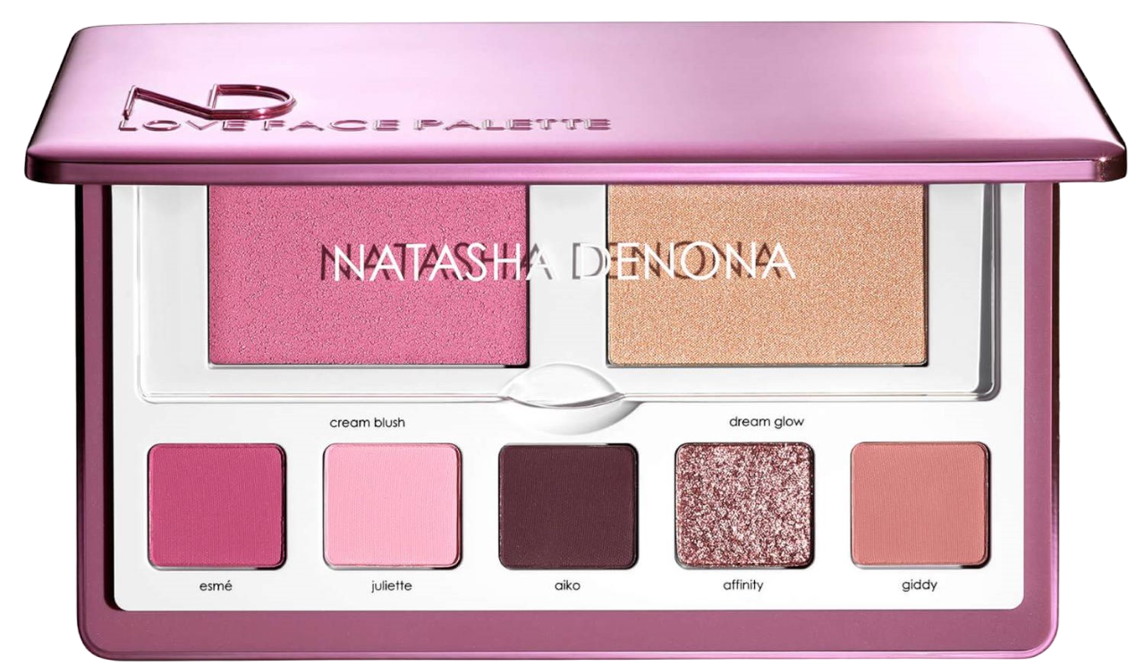 Палетка для макияжа лица и глаз NATASHA DENONA Love Face palette eye&cheek essential