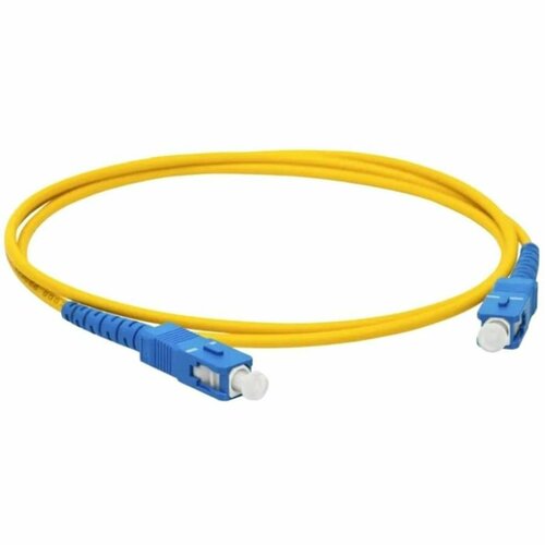 Патч-корд оптический (optic patch cord) SC/UPC-SC/UPC SM 9/125мкм одномодовый (simplex) 10 метров патч корд оптический optic patch cord sc upc fc upc sm 9 125мкм одномодовый simplex 5 метра