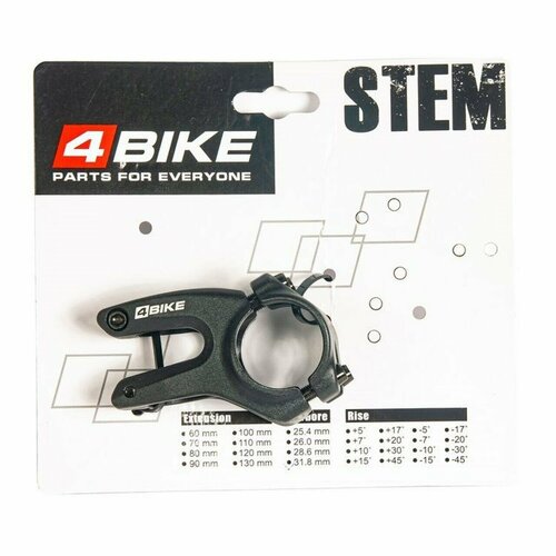Вынос 4Bike TDS-RD605 L40 R-12 D318 мм Черный 3850₽