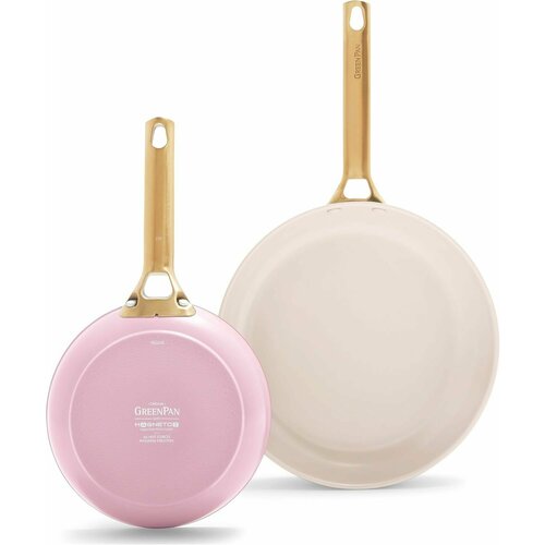 Набор сковородок GreenPan Padova, 20 и 26 см, румянец