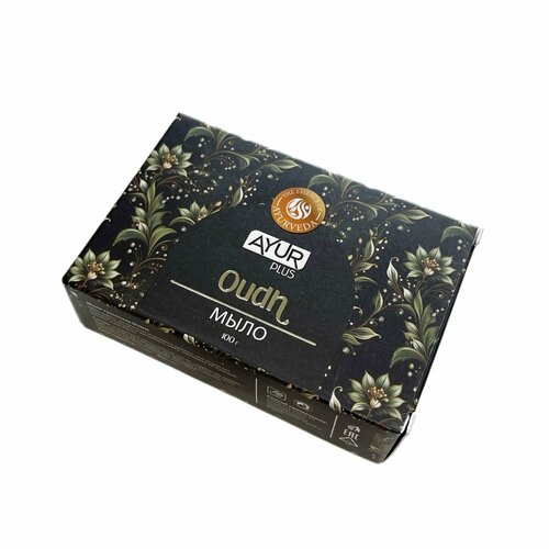 OODH soap, Ayur Plus (Мыло туалетное удовое, Аюр Плюс), 100 г.