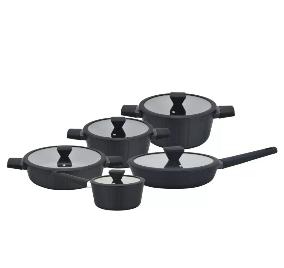 Набор посуды 10пр. VERTICAL Алюминий 819-018 118-819-018