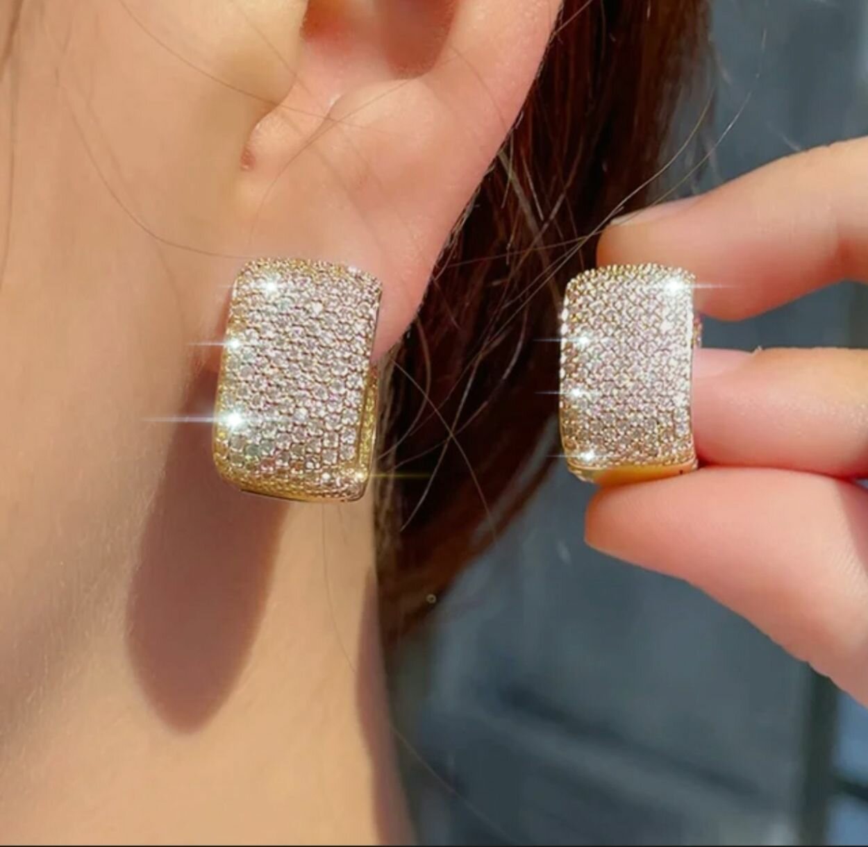 Серьги Marex, фианит