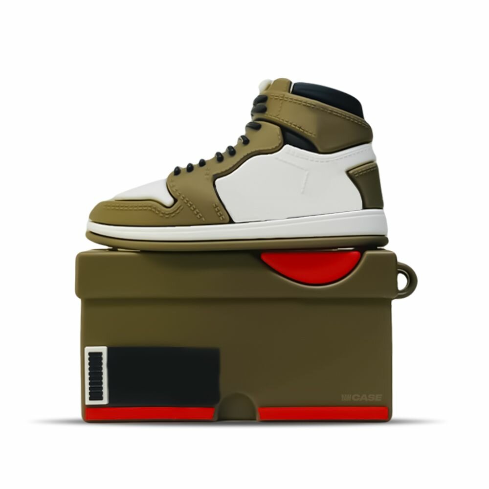 Чехол Yamcase, для AirPods 3, силиконовый, влагозащищенный, ударопрочный