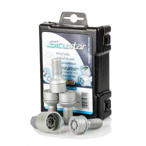 Секретки на колеса Farad SicuStar (StarLock) VN428/2 (болты, M14x1.5, 2 ключа)