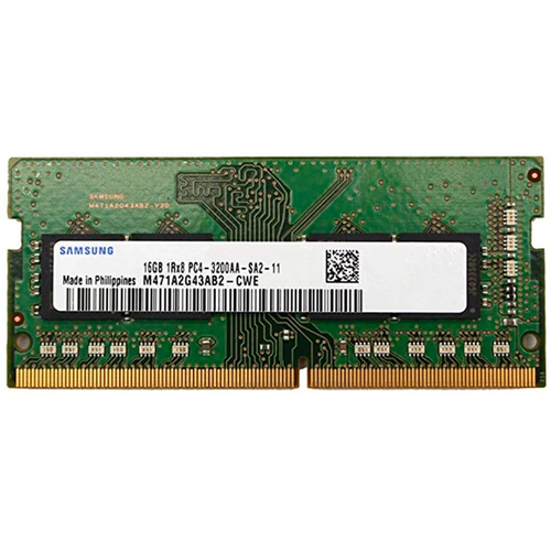 Оперативная память 16Gb DDR4 3200MHz Samsung SO-DIMM OEM M471A2G43CB2-CWE 5440₽