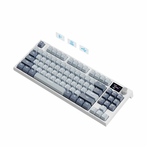 Клавиатура механическая 80 TKL игровая OYUHOYO BY K86 RGB Hot Swap русская раскладка беспроводная 6877₽