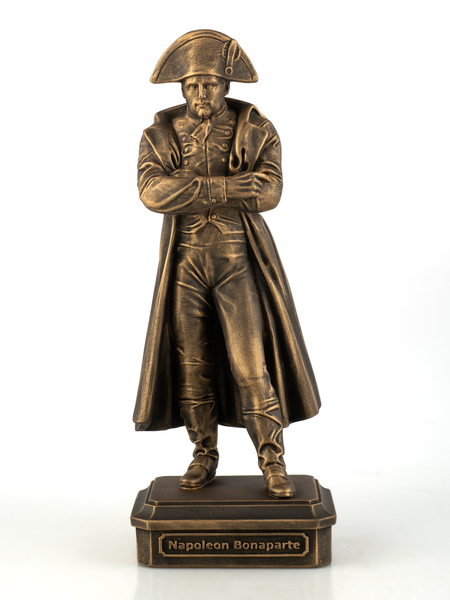 Статуэтка Наполеон Бонапарт, высота 26 см, литьевой мрамор, цвет патина бронза