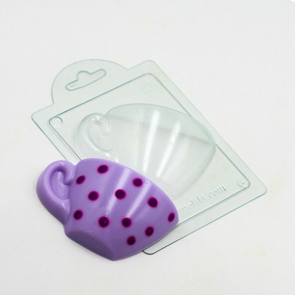 Формочка для мыла шоколада мармелада: Чашка форма пластиковая Молд из толстого пластика