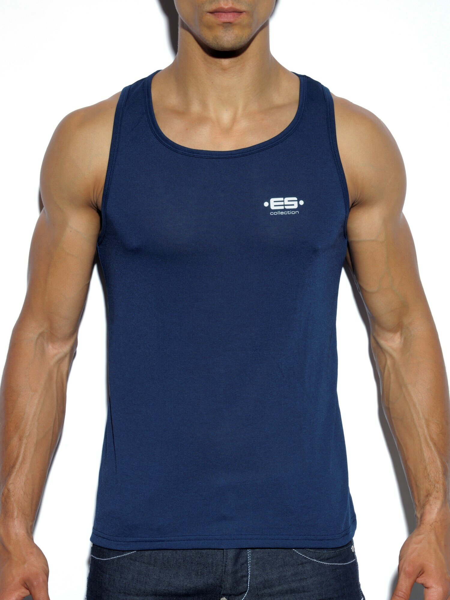 Майка ES Collection Basic Tank Top, размер M, navy