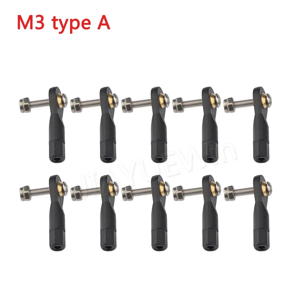Пряжки M3 type A, комплект из 10 шт