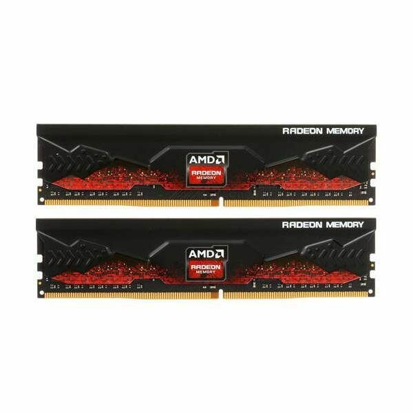 Оперативная память 16Gb DDR4 3200MHz AMD R9S416G3206U2K / 2x8Gb KIT
