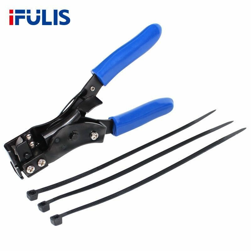 Клещи для кабельных стяжек инструмент для обвязки и резки кабельных стяжек от 24 до12 мм
