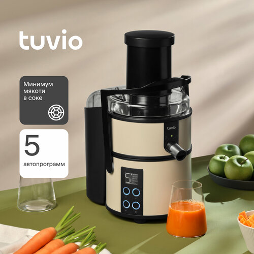 Центробежная соковыжималка Tuvio Центробежная соковыжималка Tuvio TJ03MD бежевый 753000₽