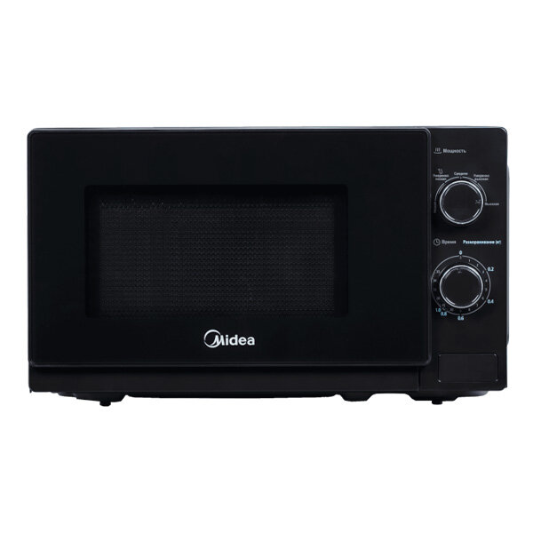 СВЧ-печь Midea MM720C4E-B, кварцевый гриль, 5 уровней мощности