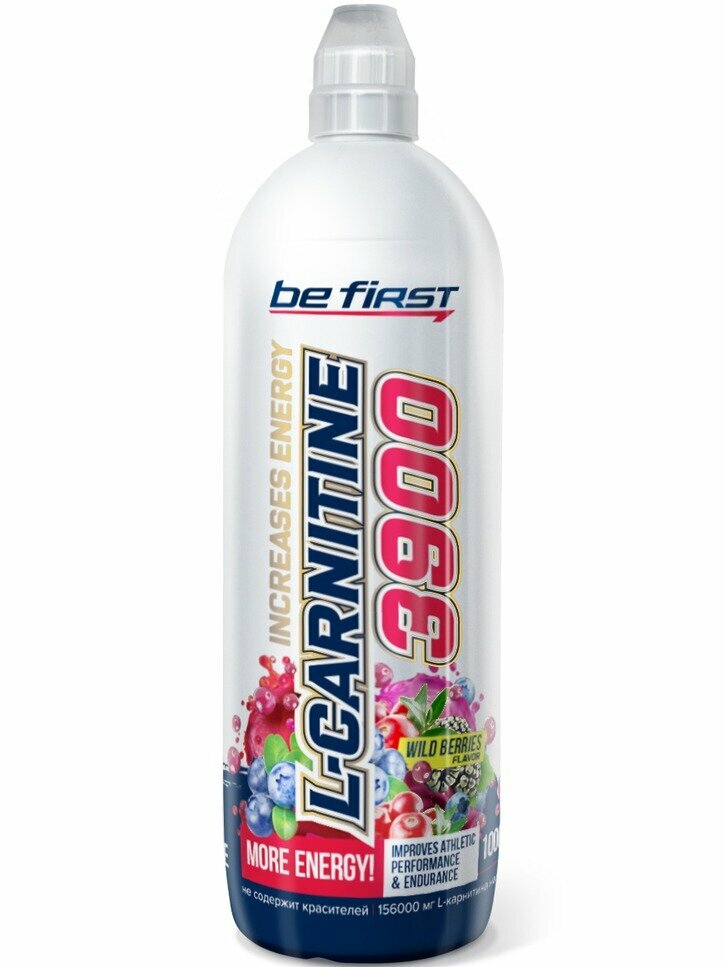 L-Карнитин жидкий Be First L-Carnitine 3900 mg 1000 мл, Лесные ягоды — фото 1