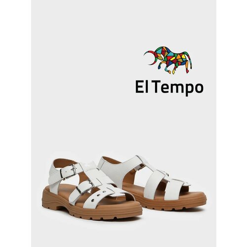 фото Сандалии el tempo, размер 41, белый