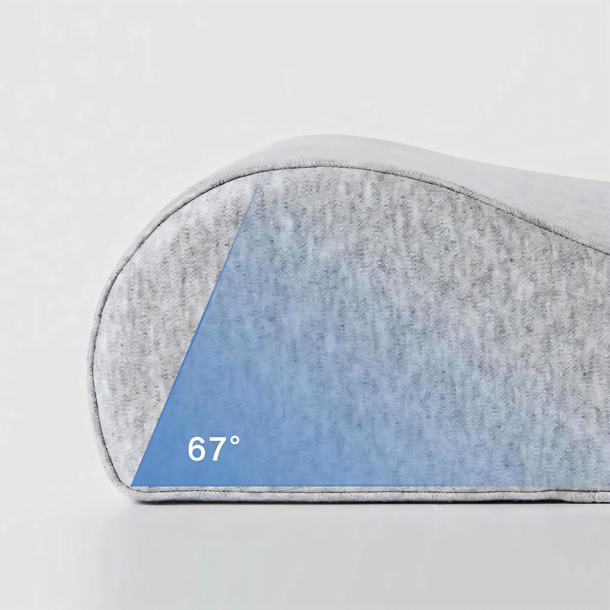 Подушки Xiaomi Ортопедическая подушка с эффектом памяти Xiaomi Mijia Neck Memory Pillow (500х300х100мм/70mm)(MJYZ018H)