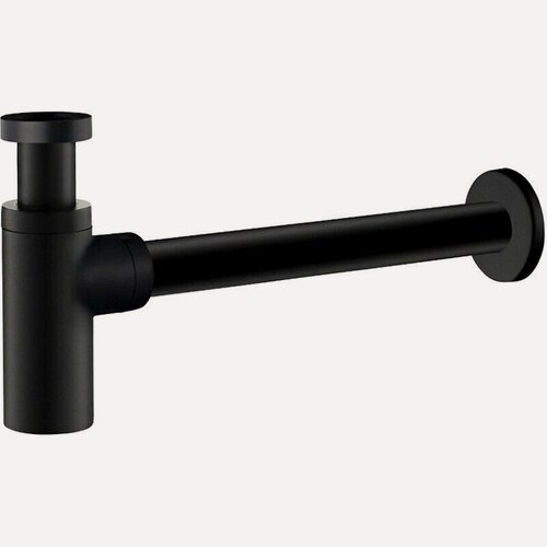 Изображение товара Сифон для раковины Gristo Black GB-306 черный матовый