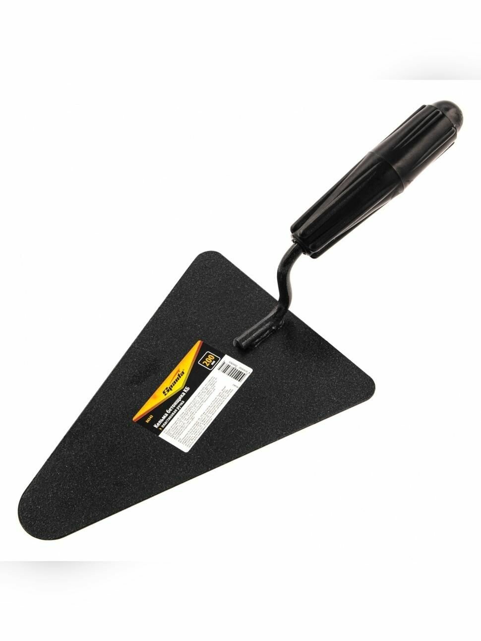 Кельма бетонщика КБ 200 мм пластиковая ручка Россия Sparta 86343