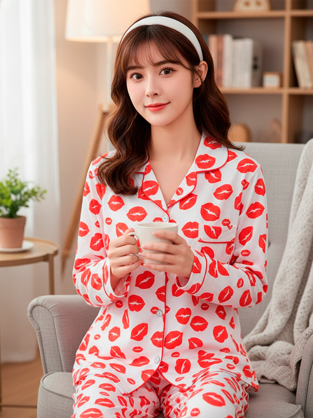 Пижама для кормящих мам Pijama-Jenskiy-Viskoza