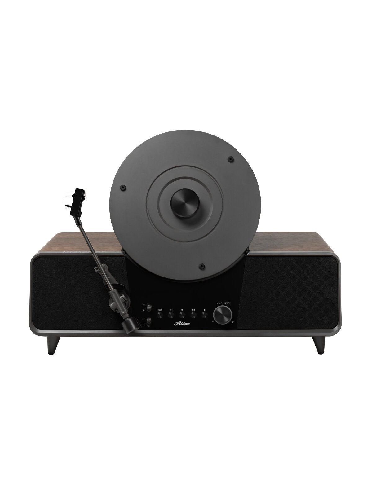 Виниловый проигрыватель Alive Audio "Pillar", вертикальный, виниловый