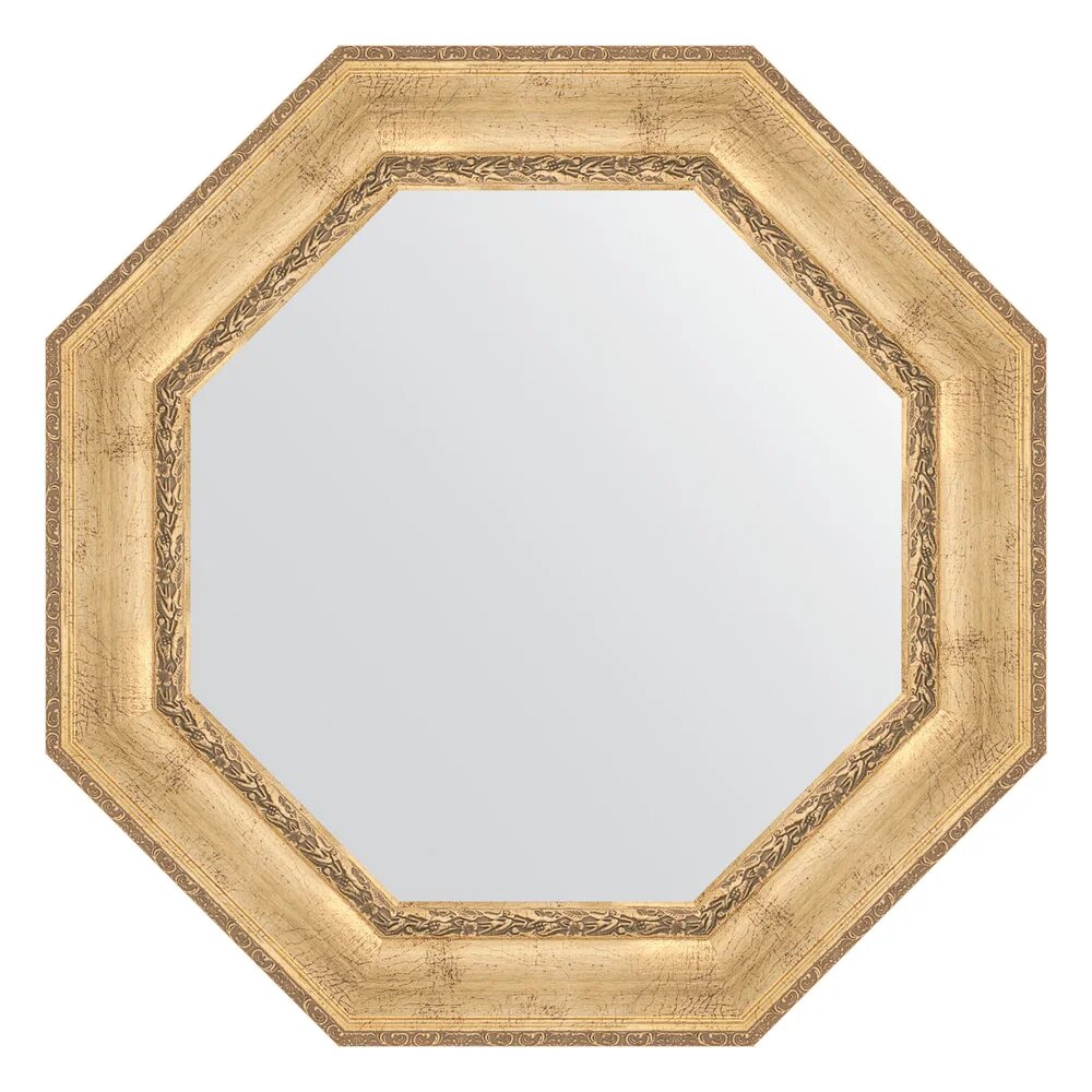 Зеркало Evoform Octagon BY 3672 83х83 83 см, серебряное, зеркало настенное в ванную