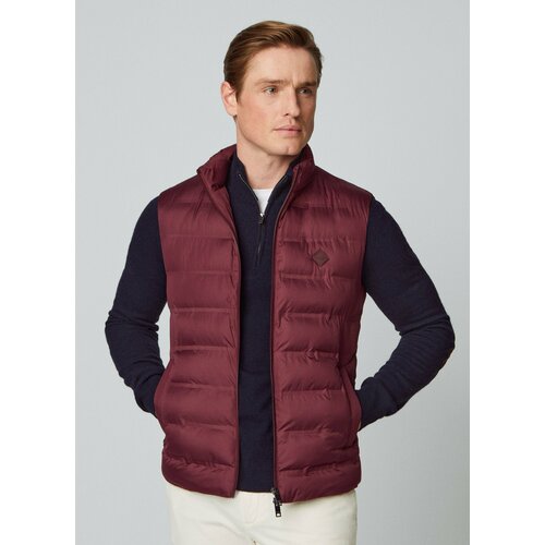 Жилет HACKETT London, размер S, бордовый толстовка hackett london hm581169 размер s бордовый