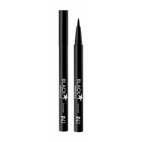 Подводка-фломастер для глаз / N.1 Black Miracle Eyeliner