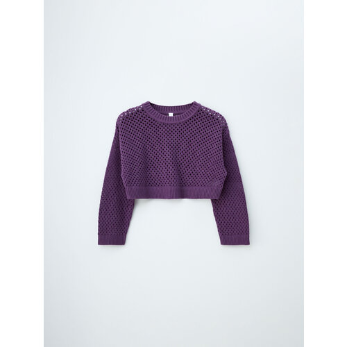 Джемпер Sela, размер 146, фиолетовый рубашка sela размер 146 фиолетовый