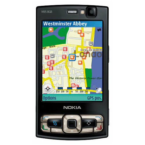 Смартфон Nokia N95 8GB, 1 SIM, черый