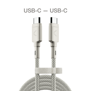 Кабель COMMO Range Cable USB-C — USB-C 2.2 м, Light Gray