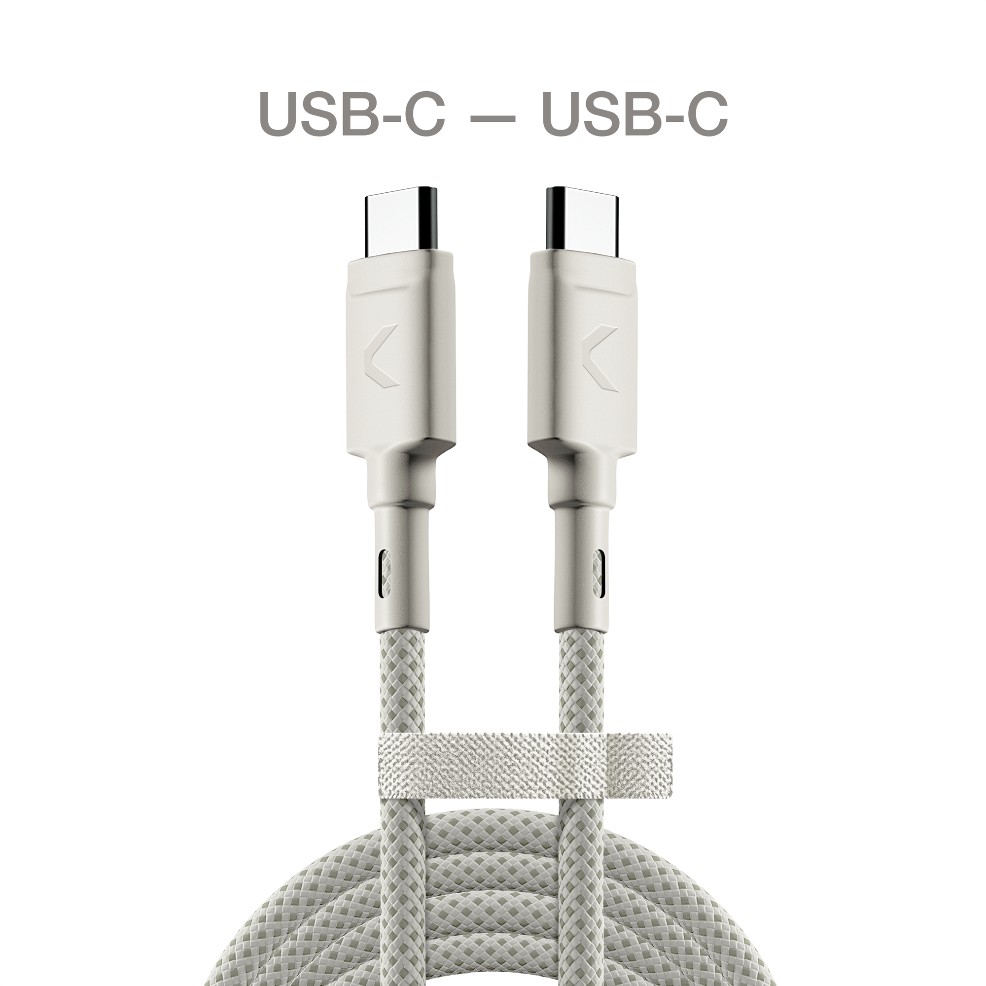 Кабель COMMO Range Cable USB-C — USB-C 2.2м, Light Gray