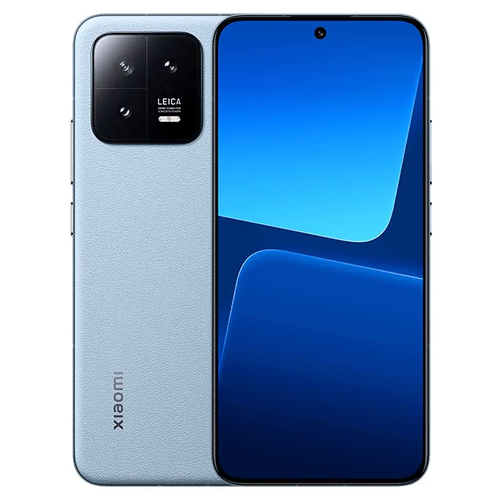 Смартфон Xiaomi 13 12/256 ГБ CN, Dual nano SIM, синий смартфон xiaomi 12s ultra 12 256 гб cn dual nano sim classic black
