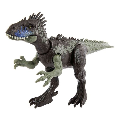 Mattel Jurassic World Wild Roar Dryptosaurus Dinosaur HLP15 игрушечный динозавр jurassic world wild roar megalosaurus