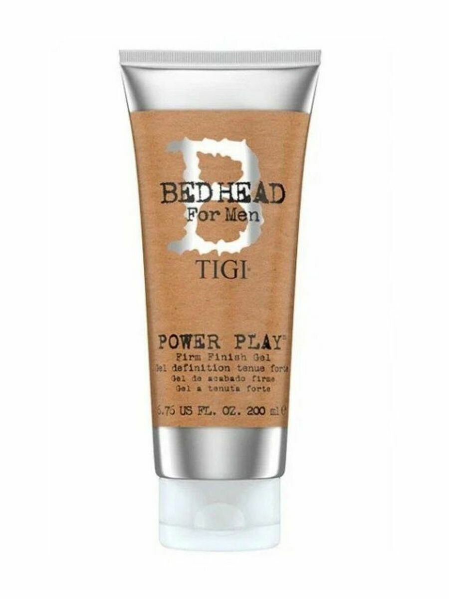 TIGI BH FOR MEN POWER PLAY Гель для волос сильная фиксация 200