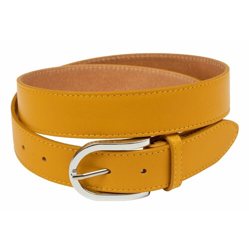 фото Ремень sefaro, размер one size, желтый